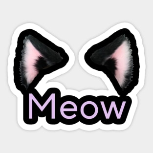 Meow cat Sticker